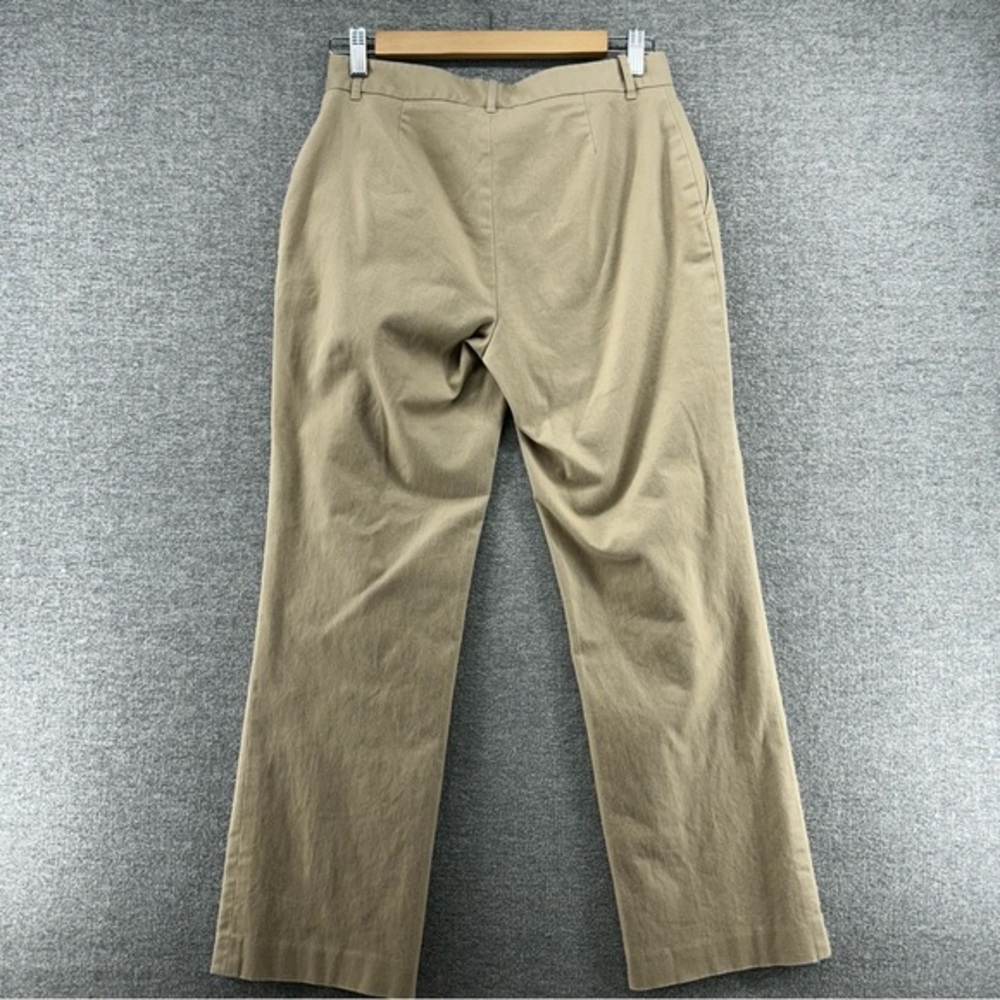 Lauren Ralph Lauren Beige Straight Leg Trousers - Picture 8 of 9
